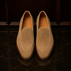 Milano Sand Suede Loafers