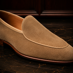 Milano Sand Suede Loafers