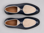 Monaco Navy & Ivory Two-Tone Derby Shoes