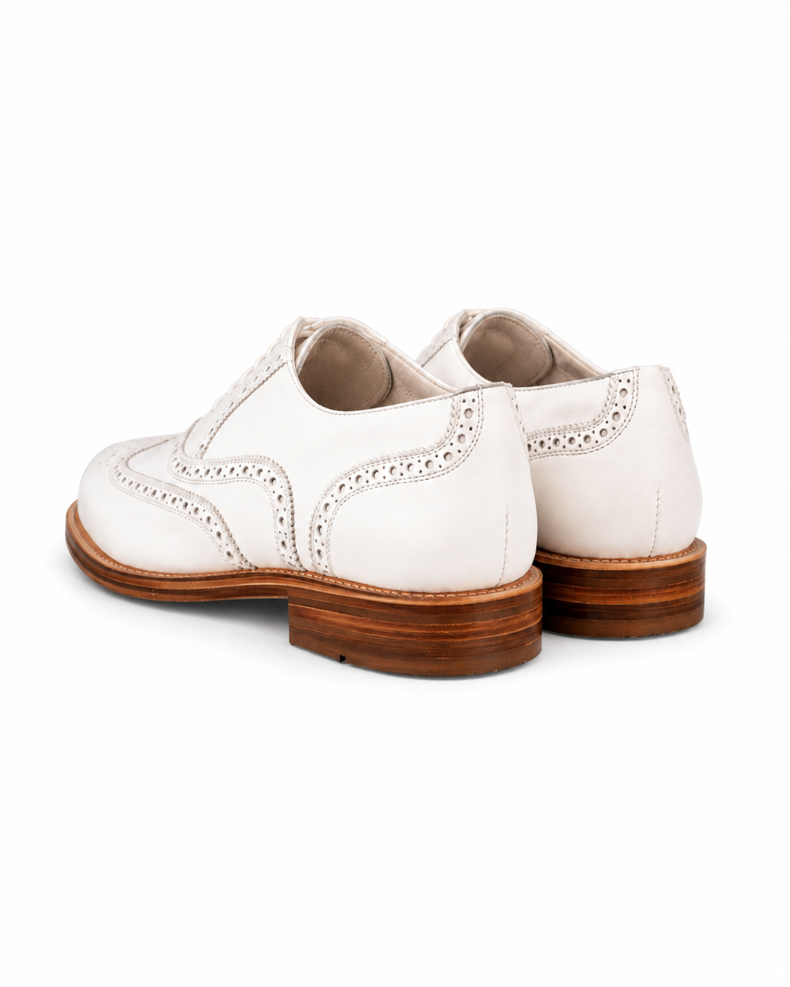 Ivory Heritage Wingtip Brogue Oxford Shoes