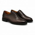 Aureo Dark Brown Wholecut Oxford Shoes