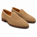 Milano Sand Suede Loafers