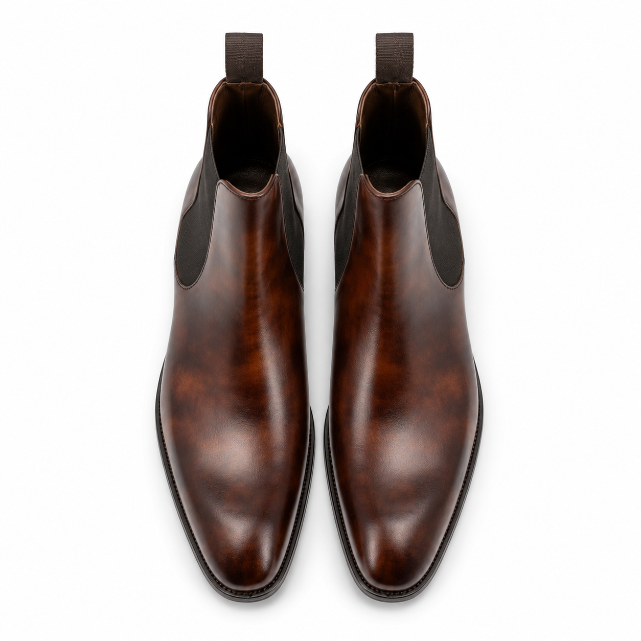 Kensington Brown Patina Chelsea Boots