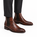 Kensington Brown Patina Chelsea Boots
