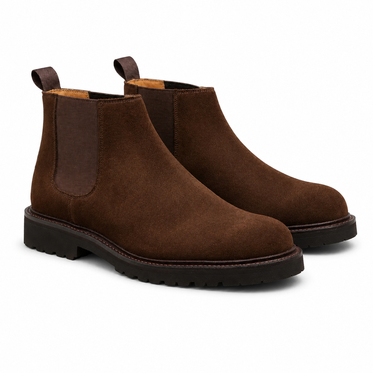 Windsor Brown Suede Chelsea Boots