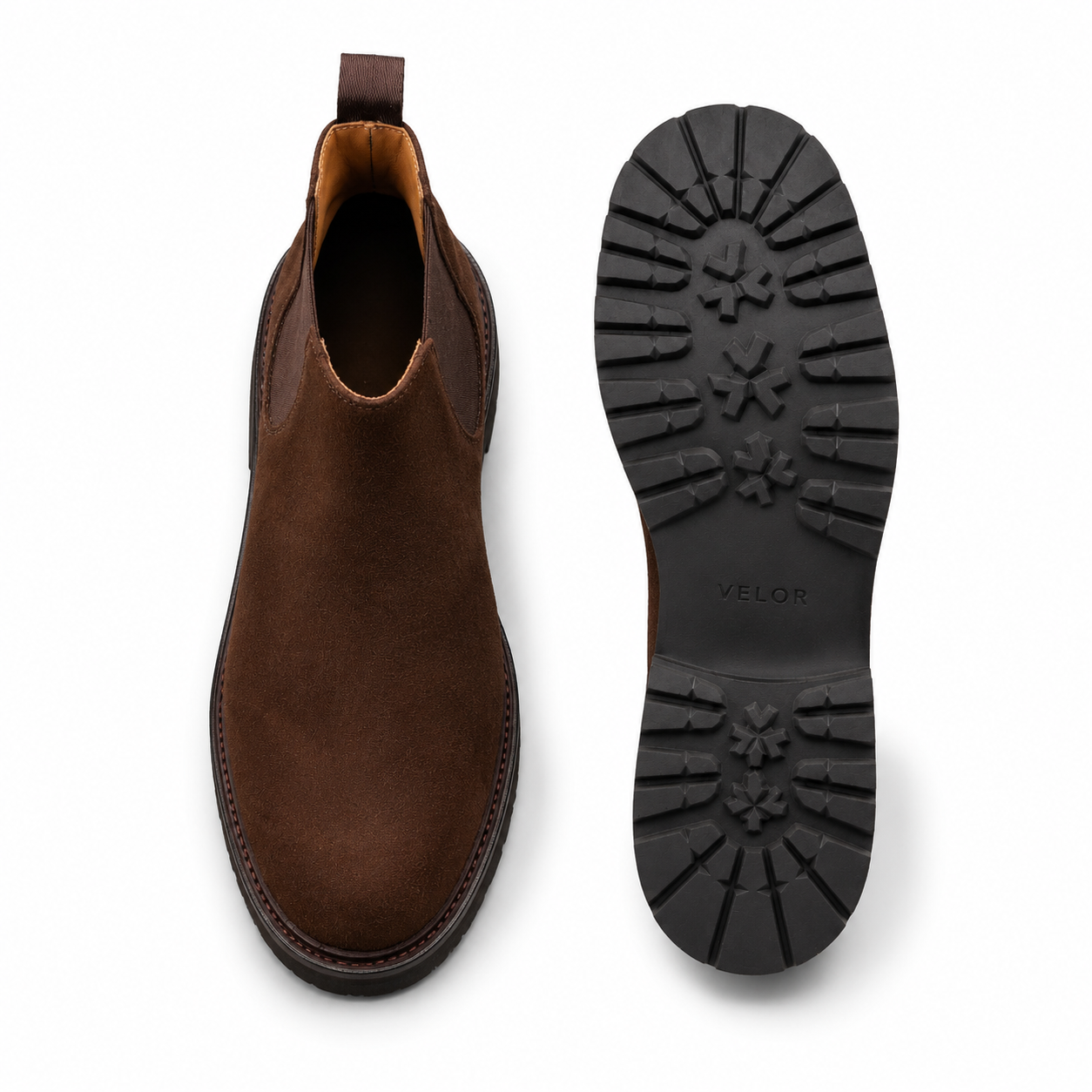 Windsor Brown Suede Chelsea Boots