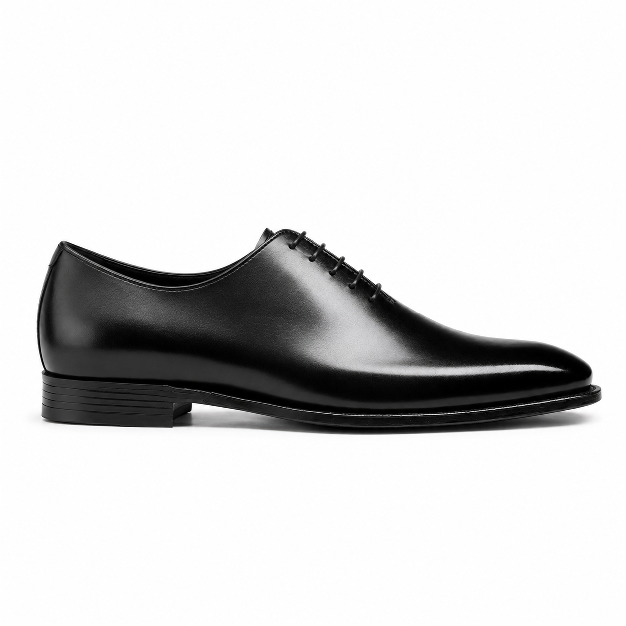 Onyx Black Wholecut Oxford Shoes