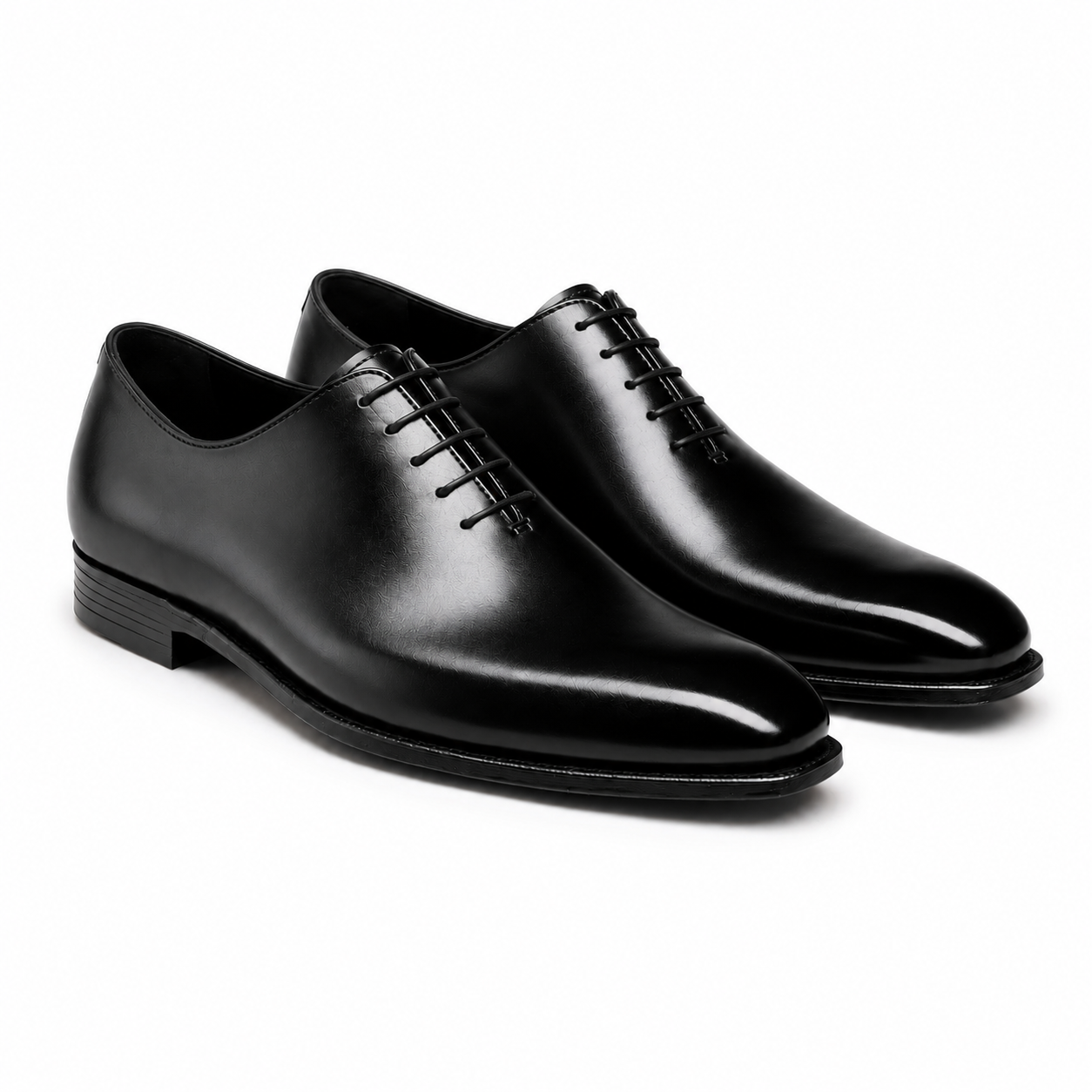Onyx Black Wholecut Oxford Shoes