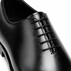 Onyx Black Wholecut Oxford Shoes
