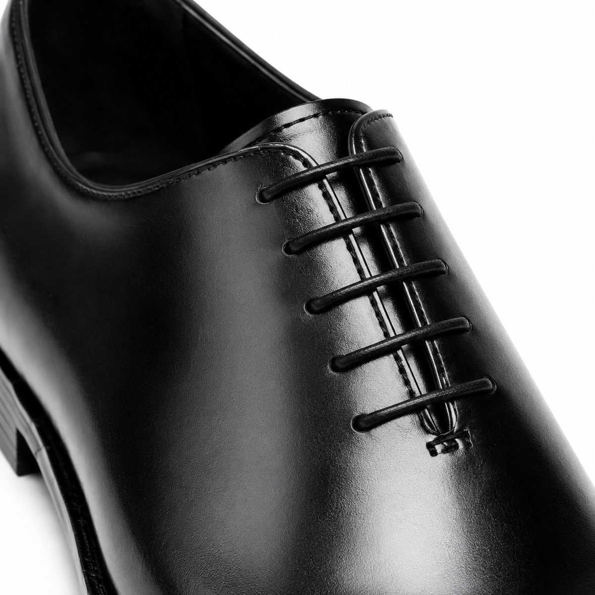 Onyx Black Wholecut Oxford Shoes