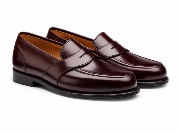 Oxblood Heritage Penny Loafers