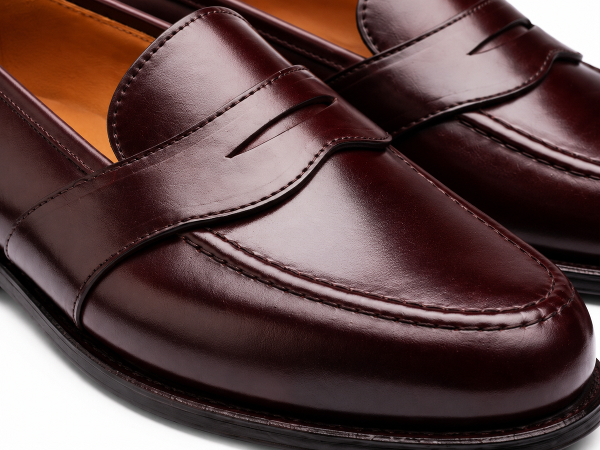 Oxblood Heritage Penny Loafers