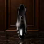 Onyx Black Wholecut Oxford Shoes