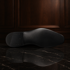 Onyx Black Wholecut Oxford Shoes