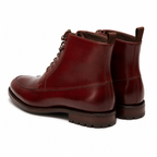 Burgundy Heritage Derby Boots