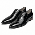 Black Patent Leather Oxfords