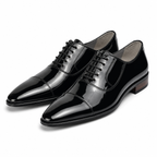 Black Patent Leather Oxfords