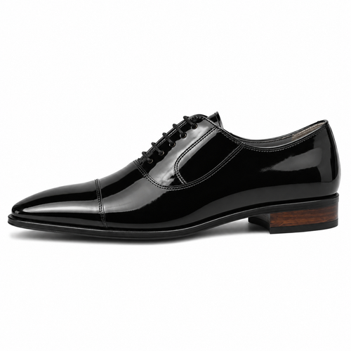 Black Patent Leather Oxfords