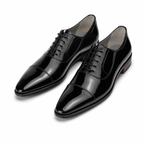 Black Patent Leather Oxfords