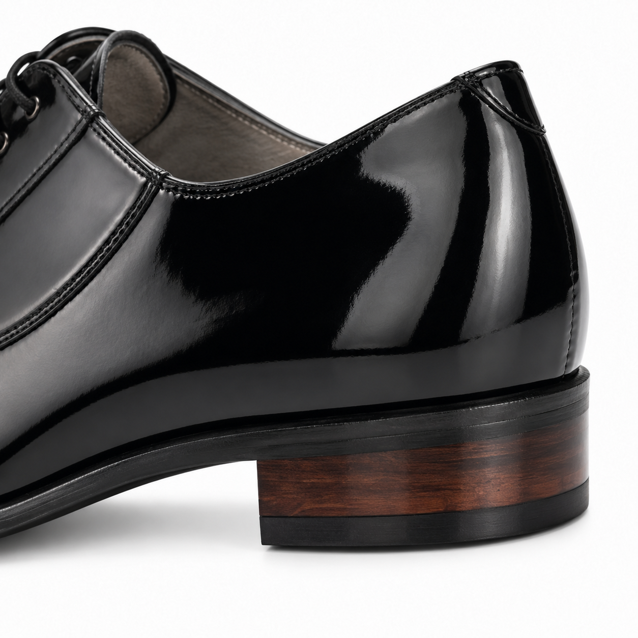 Black Patent Leather Oxfords