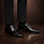 Black Patent Leather Oxfords