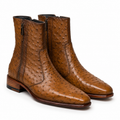 Ostrich Quill Chelsea Boot