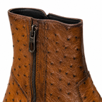 Ostrich Quill Chelsea Boot