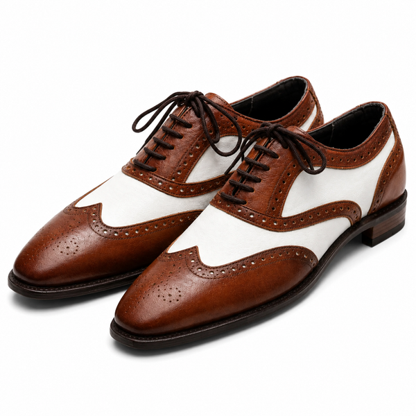 Two-Tone Oxford Wingtips