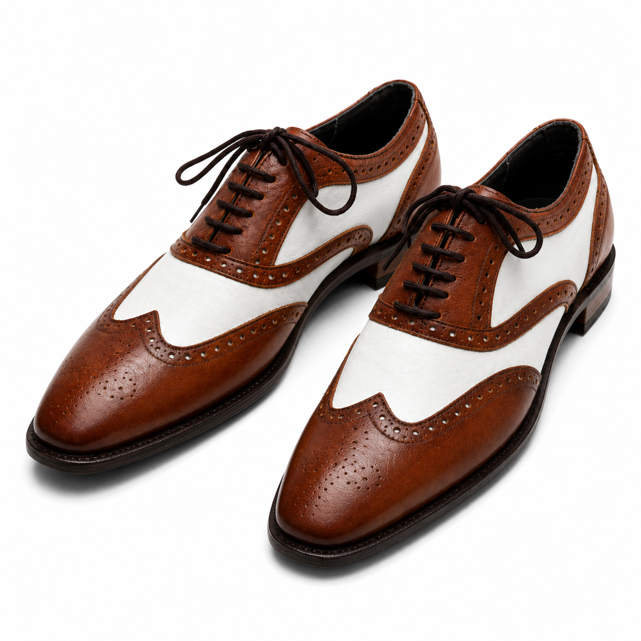Two-Tone Oxford Wingtips