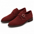 Suede Monk Straps