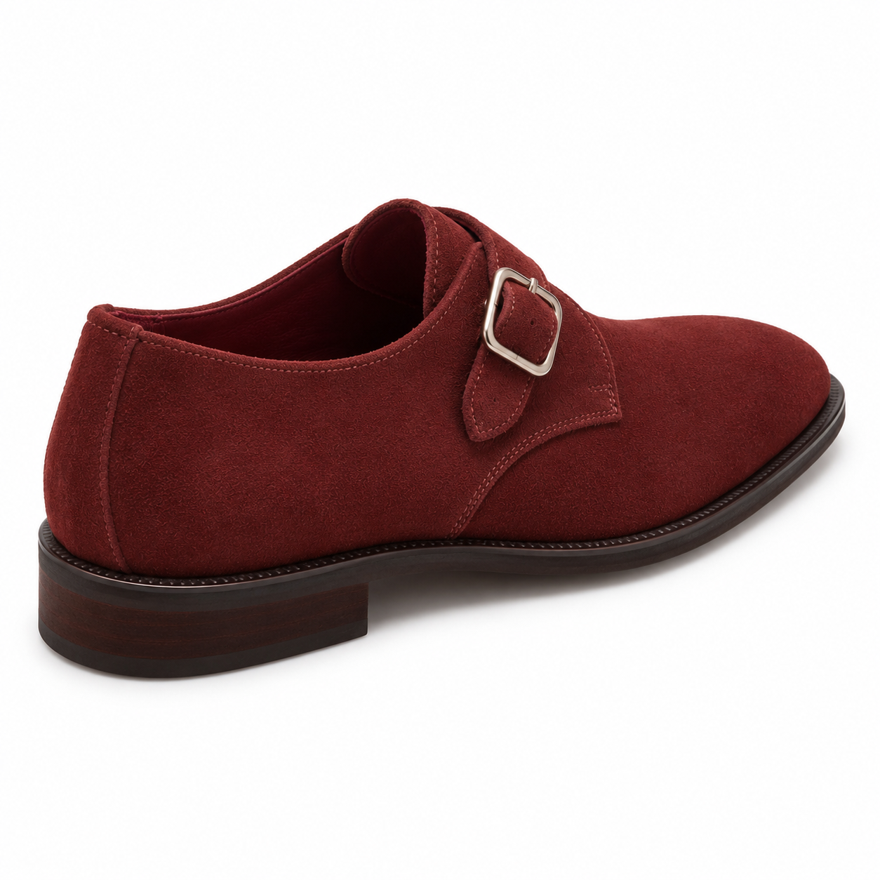 Suede Monk Straps
