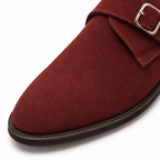 Suede Monk Straps