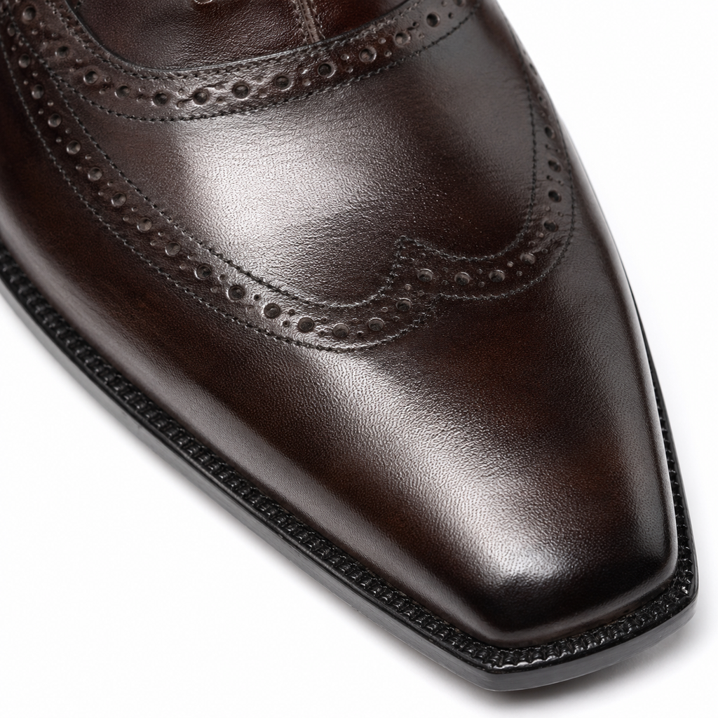 Espresso Wingtip Brogue