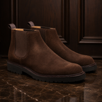 Windsor Brown Suede Chelsea Boots