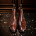 Kensington Brown Patina Chelsea Boots