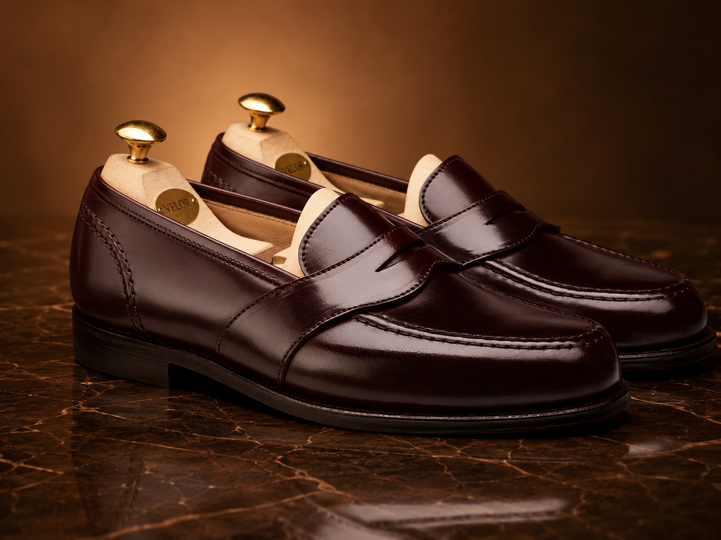 Oxblood Heritage Penny Loafers