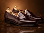 Oxblood Heritage Penny Loafers