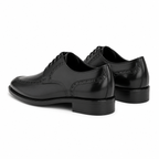 Black Leather Brogue Shoes