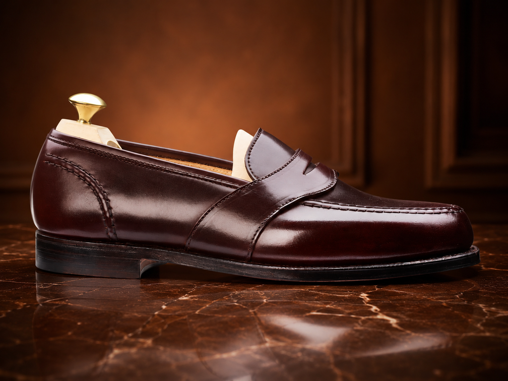 Oxblood Heritage Penny Loafers