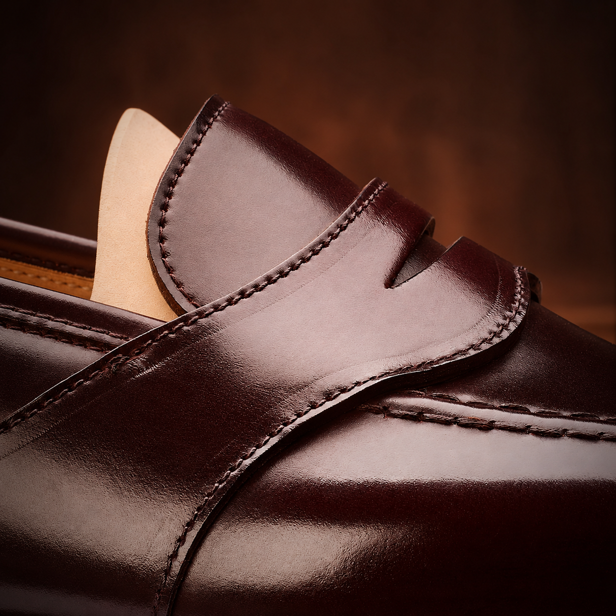 Oxblood Heritage Penny Loafers
