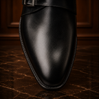 Noir Buckle Monk