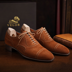 Suede Oxford Brogue