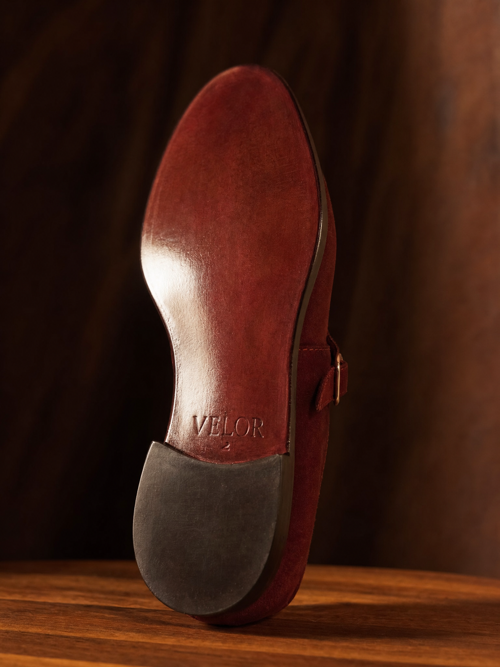 Suede Monk Straps