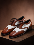 Two-Tone Oxford Wingtips