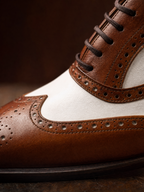 Two-Tone Oxford Wingtips