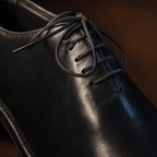 Premium Black Leather Wholecut Oxford Shoes